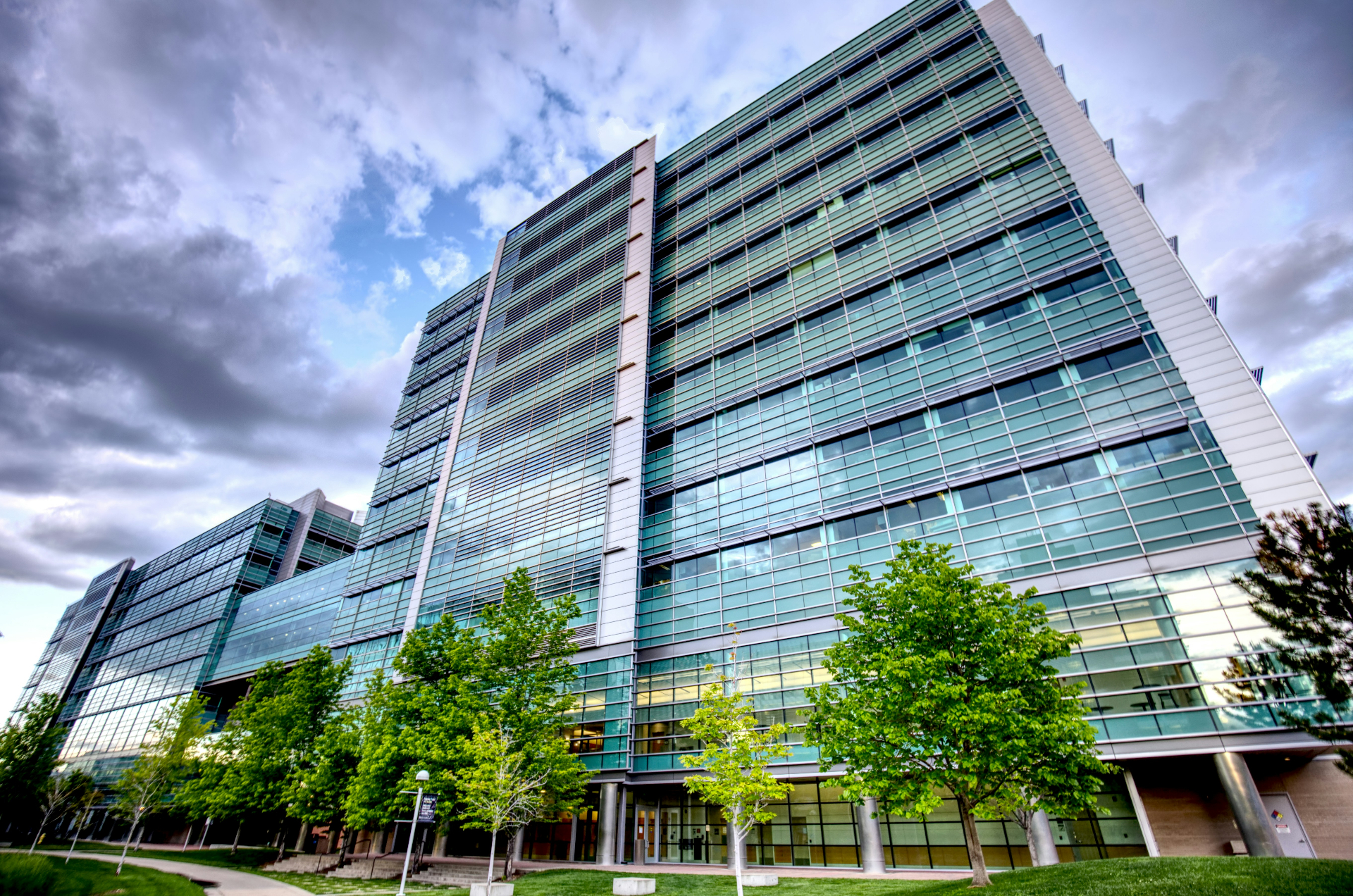 Aurora Colorado cityscape and business district